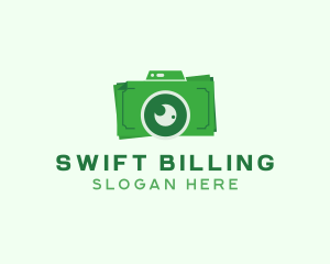 Dollar Bills Camera  logo design