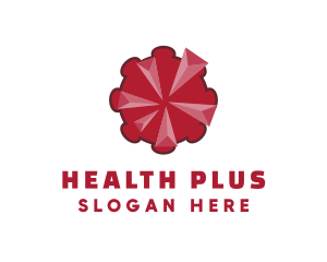 Red Antivirus Healthcare  logo design