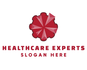 Red Antivirus Healthcare  logo design