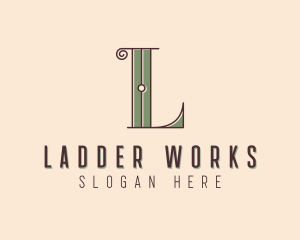 Interior Designer Letter L logo design