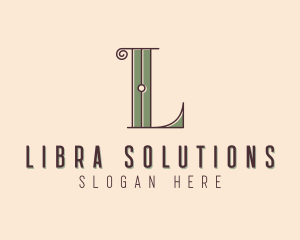 Interior Designer Letter L logo design