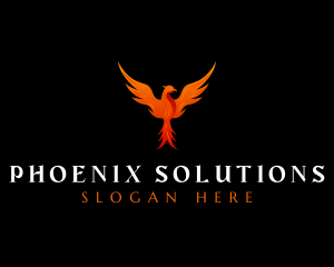 Phoenix - Phoenix Heat Fire logo design