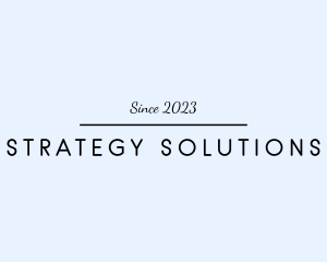 Consultant - Marketing Consultant Business logo design
