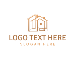 Real Estate  Architectural Construction logo design