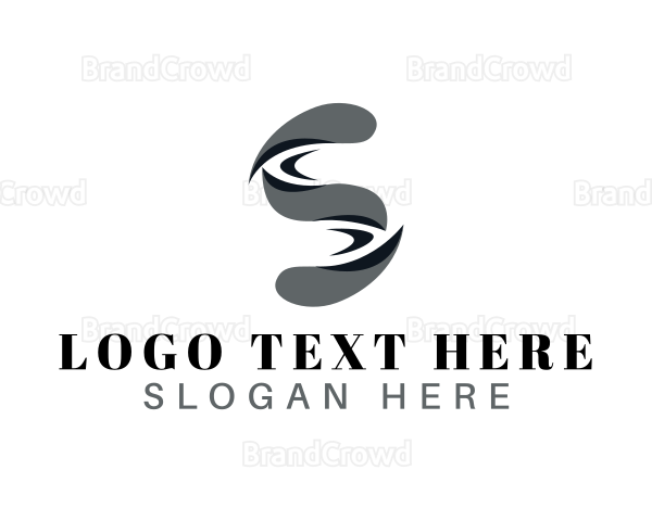 Modern Wave Generic Letter S Logo