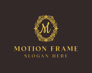 Royalty Frame Ornament logo design