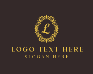 Premium - Royalty Frame Ornament logo design