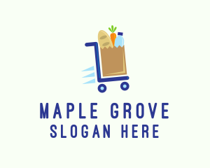 Grocery Food Market logo design