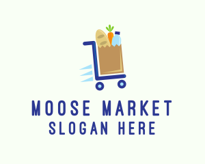 Grocery Food Market logo design