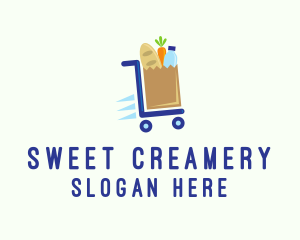 Grocery Food Market logo design