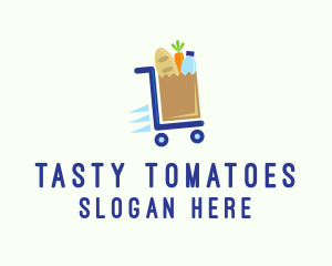 Grocery Food Market logo design