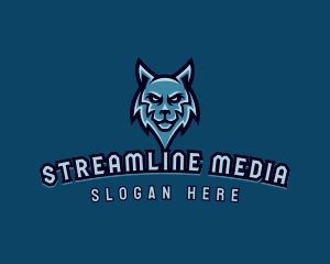Streaming - Wolf Beast Streaming logo design