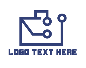 Briefcase - Tech Briefcase logo design