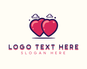 Social - Heart Love Care logo design