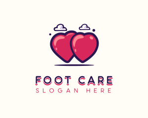 Heart Love Care  logo design