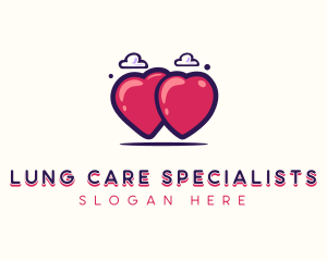 Heart Love Care  logo design