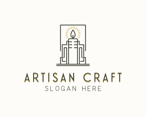 Artisanal Candle Decor logo design