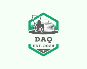 Lawn Mower - Garden Lawn Mower logo design