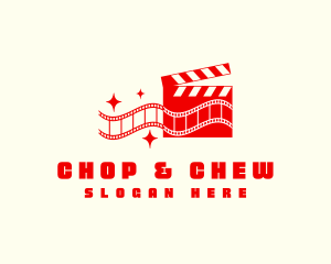 Star - Clapboard Cinema Film logo design