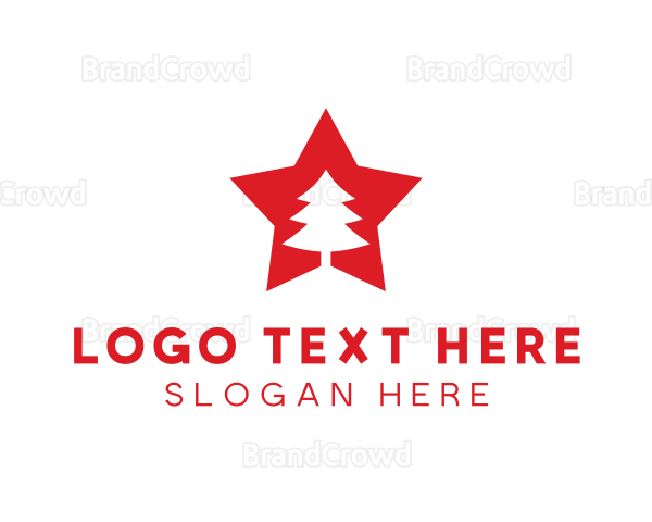 Red Tree Star Logo