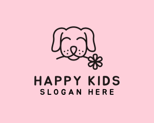 Happy Puppy Pet logo design