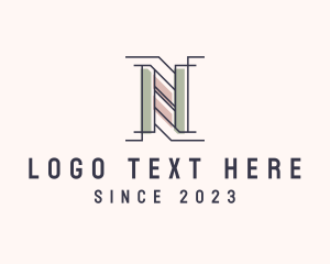 Firm - Modern Business Firm Letter N logo design