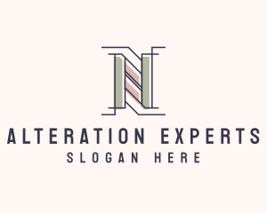 Business Firm Letter N logo design