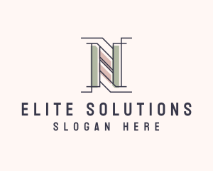 Firm - Modern Business Firm Letter N logo design