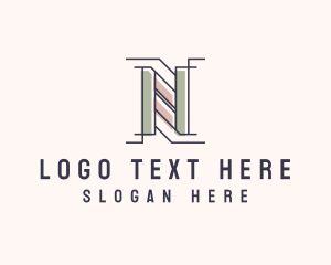 Business - Modern Business Firm Letter N logo design
