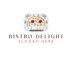 Pizza Diner Restaurant logo design