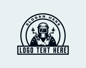 Metalwork Welder Repair logo design