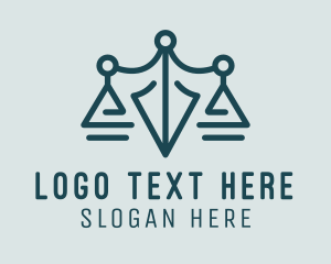 Law Pen Lawyer Logo