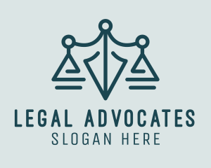Law Pen Lawyer logo design