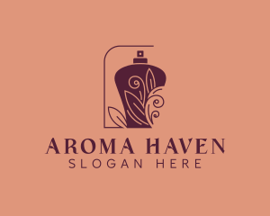 Aroma Perfume Scent logo design