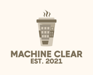 Coffee Vending Machine  logo design