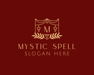 Spell - Mystical Star Wreath logo design