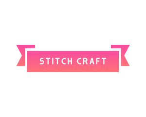 Embroider - Fashion Banner Wordmark logo design