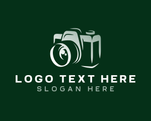 Photo - Media Camera Lens logo design
