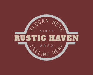 Rustic Steakhouse Business logo design