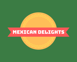 Mexican Taco Brand logo design