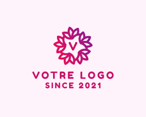 Floristry - Flower Star Decoration logo design