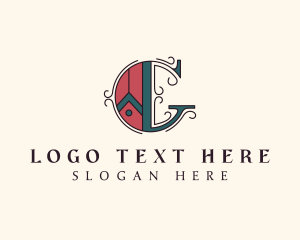 Brand - Ornament Brand Letter G logo design