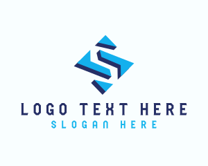 Letter S - Industrial Firm Letter S logo design