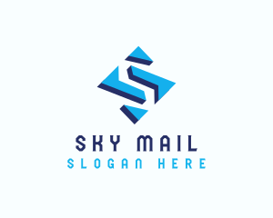 Industrial Firm Letter S logo design