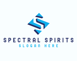 Industrial Firm Letter S logo design