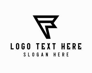 Gaming - Cyber Esports Letter F logo design