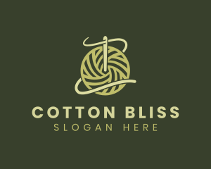 Cotton - Weaver Needle Yarn logo design