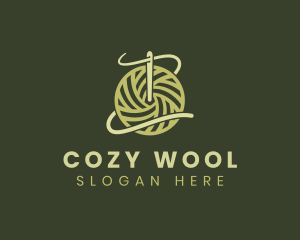 Weaver Needle Yarn logo design