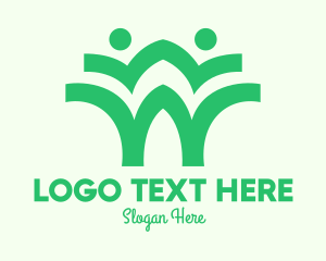 Environmentalist - Green Environmentalist Community logo design