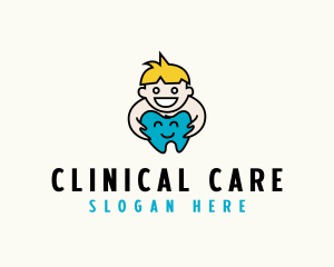 Kids Dental Clinic logo design